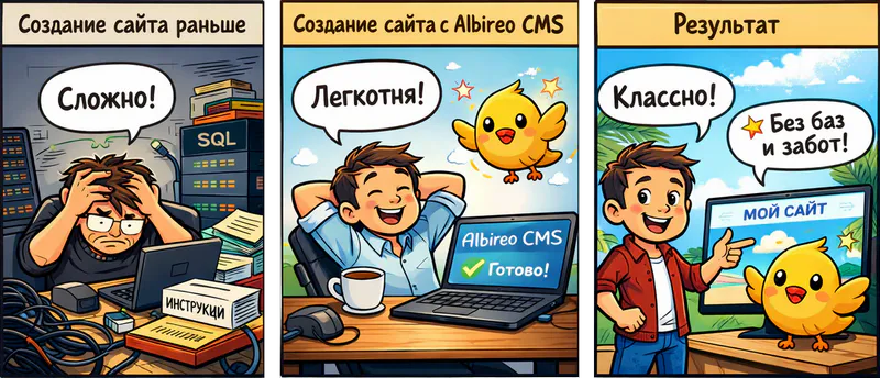 Albireo CMS признана самым дружелюбным софтом года Albireo CMS признана самым дружелюбным софтом года