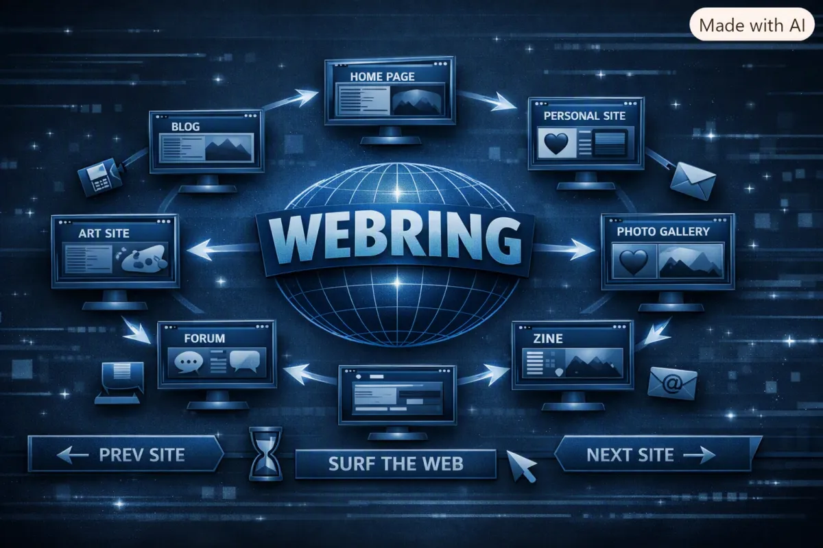 Что такое вебринг (Webring) Что такое вебринг (Webring)